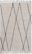 Carica l'immagine nel visualizzatore di Gallery, TAPPETO BERBERO IN COTONE DES.6 -CM 120x120
