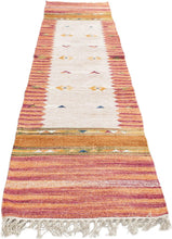 Load image into Gallery viewer, Kilim autentico, originale e fatto a mano 200x60 CM
