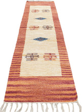 Lade das Bild in den Galerie-Viewer, Kilim Autentico, Originale e Fatto a Mano 200x60 CM 
