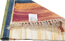 Carica l'immagine nel visualizzatore di Gallery, Kilim Autentico, Originale e Fatto a Mano CM 200x60
