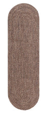 Lade das Bild in den Galerie-Viewer, Tappeto Moderno SOLID BROWN HARVEST 120X60 OVAL (Galleriafarah1970)
