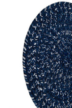 Carica l'immagine nel visualizzatore di Gallery, SOLID BLUE Misura 120x120 OVAL ( Galleriafarah1970 )
