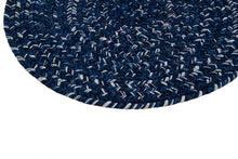 Carica l'immagine nel visualizzatore di Gallery, SOLID BLUE Misura 120x120 OVAL ( Galleriafarah1970 )
