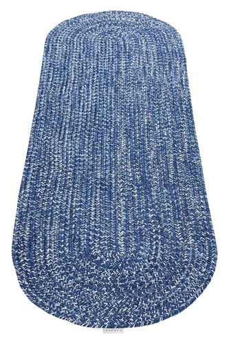 SOLID BLUE Misura 120X60  OVAL ( Galleriafarah1970 )