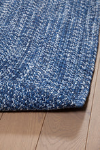 Lade das Bild in den Galerie-Viewer, Tappeto SOLID BLUE Misura 300x200 OVAL ( Galleriafarah1970 )
