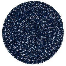 Carica l'immagine nel visualizzatore di Gallery, SOLID BLUE Misura 120x120 OVAL ( Galleriafarah1970 )
