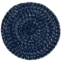 Carica l'immagine nel visualizzatore di Gallery, SOLID BLUE Misura 120x120 OVAL ( Galleriafarah1970 )
