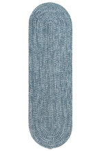 Load image into Gallery viewer, Tappeto Solid Acqua Misura 120x120 CM Ovale
