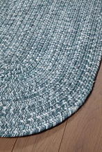 Load image into Gallery viewer, Tappeto Solid Acqua Misura 120x120 CM Ovale
