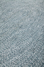 Load image into Gallery viewer, Tappeto Solid Acqua Misura 120x120 CM Ovale
