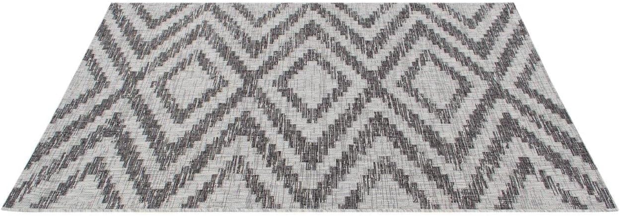 Tappeto TR FLATWEAVE ETHNO 2 GREY 200X280 CM (Galleriafarah1970)