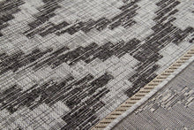 Load image into Gallery viewer, Tappeto TR FLATWEAVE ETHNO 2 GREY 200X280 CM (Galleriafarah1970)
