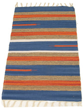 Lade das Bild in den Galerie-Viewer, Galleria Farah1970 - 80x50 CM Kilim Autentico, Originale e Fatto a Mano Ideal
