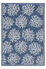 Carica l&#39;immagine nel visualizzatore di Gallery, Tapis TR FLATWEAVE MARINE 1 BLUE 80X200 CM
