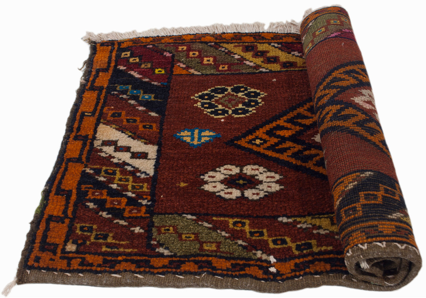 Tappeto Autentico Originale Annodato a Mano CM 108X58