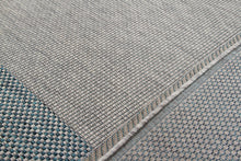 Load image into Gallery viewer, Tappeto Moderno TR FLATWEAVE FRAME GREY/BLUE 200X280 (Galleriafarah1970)
