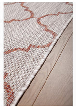 Load image into Gallery viewer, Tappeto Moderno TR FLATWEAVE TRELLIS TERRA 120X170 CM (Galleriafarah1970)
