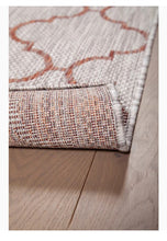 Load image into Gallery viewer, Tappeto Moderno TR FLATWEAVE TRELLIS TERRA 120X170 CM (Galleriafarah1970)
