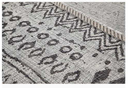 Tappeto Moderno TR FLATWEAVE ETHNO 1 GREY 120X170 (Galleriafarah1970)