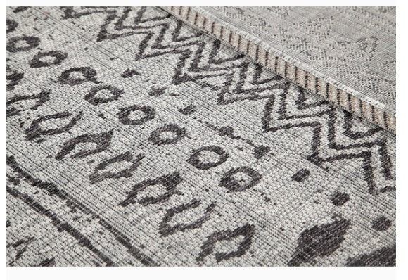 Tappeto Moderno TR FLATWEAVE ETHNO 1 GREY 120X170 (Galleriafarah1970)
