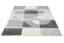 Load image into Gallery viewer, Tappeto CARVE CUBISM GREY/DARK GREY 230x160 ( Galleriafarah1970 )
