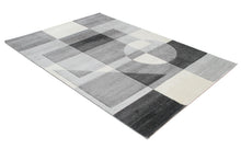 Carica l&#39;immagine nel visualizzatore di Gallery, Tappeto CARVE CUBISM GREY/DARK GREY 230x160 ( Galleriafarah1970 )
