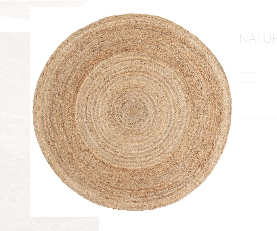 Tappeto JUTA CIRCLE NATURAL 120X120 ( Galleriafarah1970 )