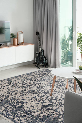 Tappeto Moderno MAYFAIR VINTAGE BLUE 230X160 (Galleriafarah1970)