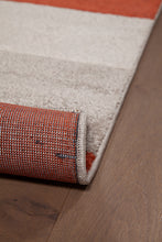 Carica l'immagine nel visualizzatore di Gallery, Tappeto CARVE GEOMETRIC GREY RUST 230X160 (Galleriafarah1970)
