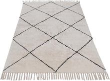 Carica l'immagine nel visualizzatore di Gallery, Kilim Carpets by Jalal TAPPETO BERBERO IN COTONE DES.7 230X160
