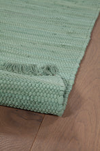 Carica l'immagine nel visualizzatore di Gallery, Kilim ABANO LIGHT GREEN 200X60
