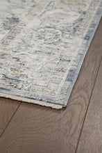 Load image into Gallery viewer, Tappeto Moderno CARAVAN BLUE/GREY 190X133 (Galleriafarah1970)
