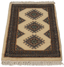 Lade das Bild in den Galerie-Viewer, Tappeto Autentico Originale Kashmir Merinos 57x42 CM (Galleriafarah1970)
