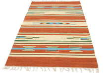 Load image into Gallery viewer, 200x140 CM CM Autentik Kilim Kelem Original Hand Made Classic STYL - EASY TO CLEAN - DOUBLE FACE
