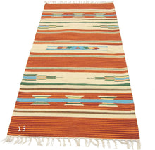 Load image into Gallery viewer, 200x140 CM CM Autentik Kilim Kelem Original Hand Made Classic STYL - EASY TO CLEAN - DOUBLE FACE
