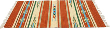 Carica l'immagine nel visualizzatore di Gallery, 200x140 CM CM Autentik Kilim Kelem Original Hand Made Classic STYL - EASY TO CLEAN - DOUBLE FACE
