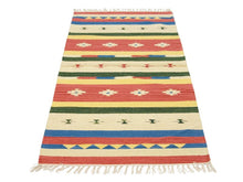 Load image into Gallery viewer, 140x70 CM Kilim Original, authentisch handmade Cotton
