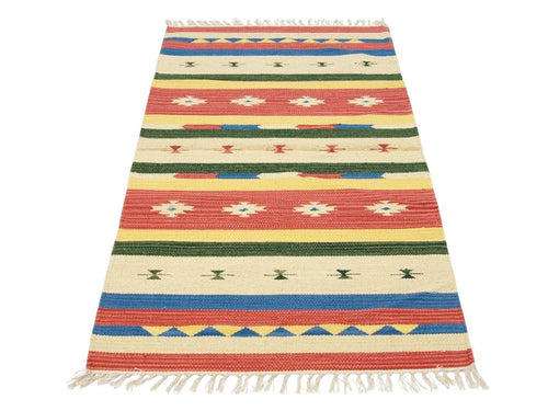 140x70 CM Kilim Original, authentisch handmade Cotton
