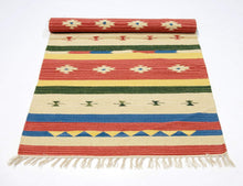 Carica l'immagine nel visualizzatore di Gallery, 200x140 CM CM Autentik Kilim Kelem Original Hand Made Classic STYL - EASY TO CLEAN - DOUBLE FACE
