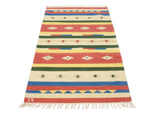 Load image into Gallery viewer, 140x70 CM Kilim Original, authentisch handmade Cotton
