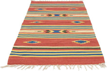 Load image into Gallery viewer, 200x140 CM CM Autentik Kilim Kelem Original Hand Made Classic STYL - EASY TO CLEAN - DOUBLE FACE
