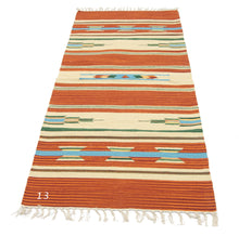 Carica l'immagine nel visualizzatore di Gallery, 150x90 CM Kilim Original, authentisch hand made Cotton
