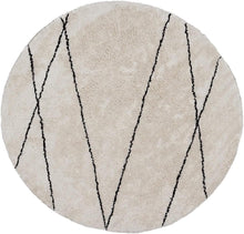 Lade das Bild in den Galerie-Viewer, TAPPETO BERBERO IN COTONE DES.6 -CM 120x120
