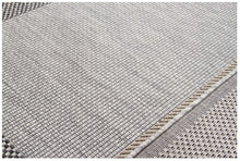 Lade das Bild in den Galerie-Viewer, Tappeto Moderno TR FLATWEAVE FRAME GREY/BLACK 120x60 (Galleriafarah1970)
