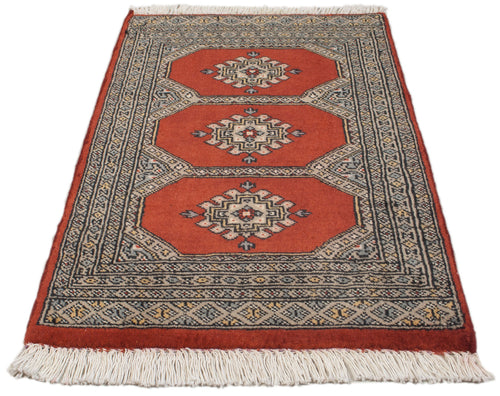 Tappeto Bukara Bukhara annodato a mano CM 86x61