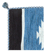 Load image into Gallery viewer, Galleria Farah1970 - 200x140 CM Kilim Autentico, Originale e Fatto a Mano Ideale Per la Sala , Salotto , Ufficio , Seconda casa e la cucina (Lavabile In Lavatrice)
