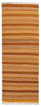 Lade das Bild in den Galerie-Viewer, Kilim Autentico Originale Fatto a Mano, 100% cotone 240x60 cm
