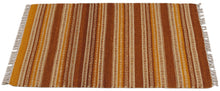 Load image into Gallery viewer, kilim indiano originale fatto a mano (150x90 cm) - (Galleria farah1970)
