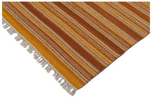 Load image into Gallery viewer, kilim indiano originale fatto a mano (150x90 cm) - (Galleria farah1970)
