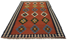 Load image into Gallery viewer, 262x161 CM Autentio kilim originale fatto a mano Stile classico - Facile da pulire
